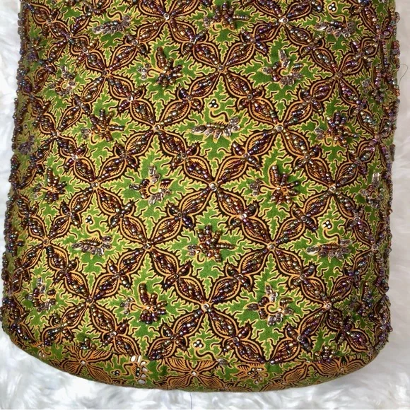 BELLASIMA BEADED FABRIC BAG - Picture 4 of 13